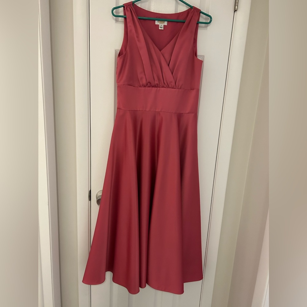 Talbots size 10 gown in dusty rose